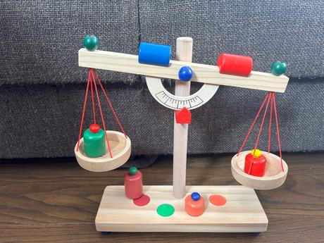 Drevená váha, 