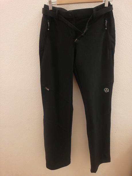 Softshellové nohavice ternua - 2x oblečené, l