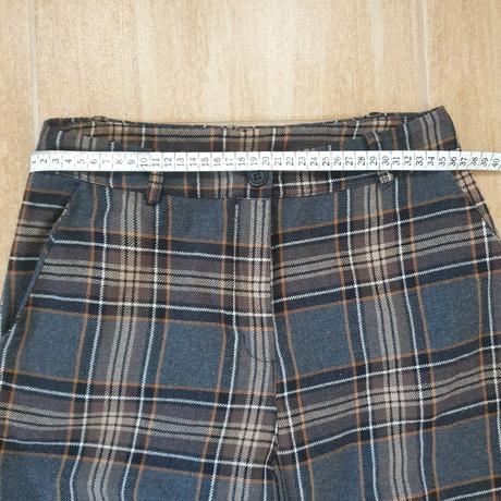 Nohavice flanelové, s