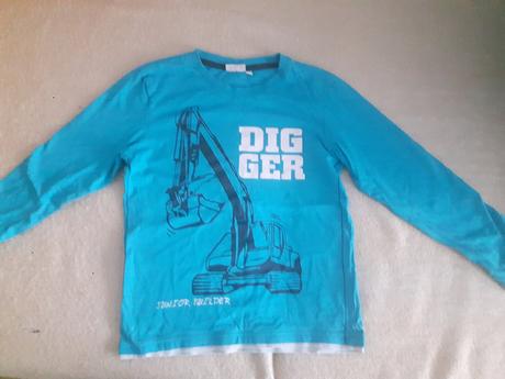 3ks chlapčenských tričiek s dlhými rukávmi, kids,140