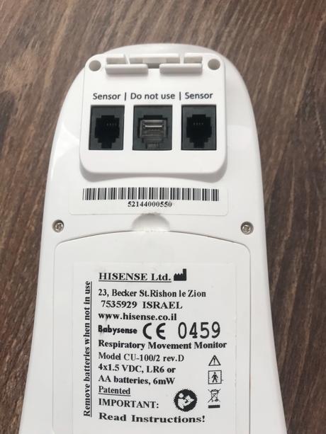 Monitor dychu, babysense