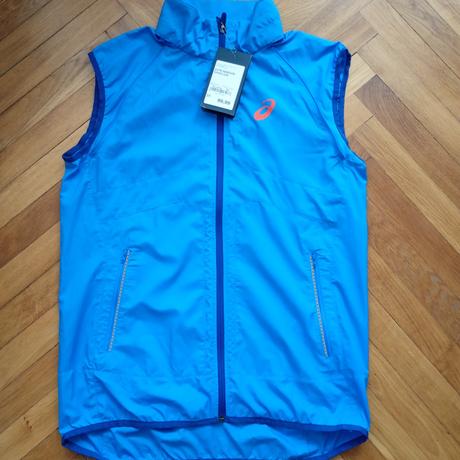 Bežecká vetrovka 2v1 asics convertible jacket, asics,s
