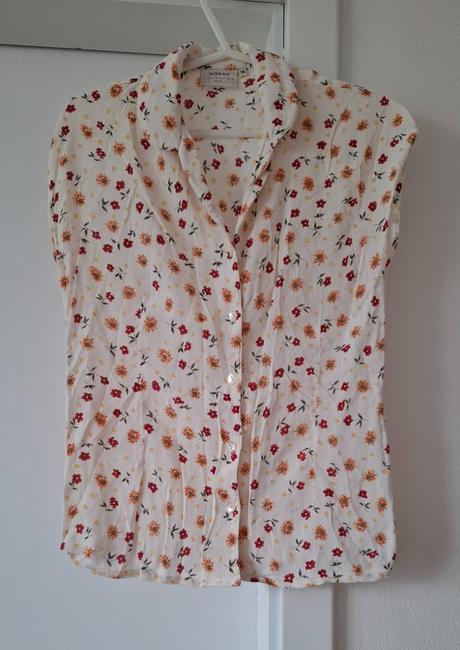 Kvietkovaná blúzka, h&m,36
