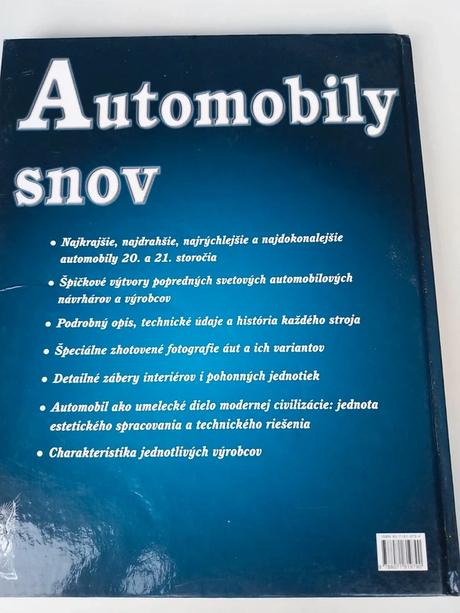 Automobily snov kniha,
