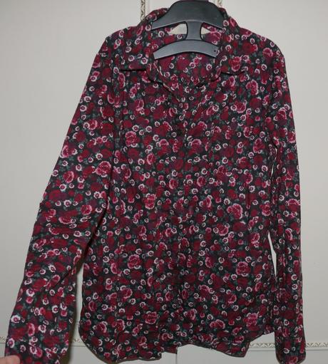 Kvetinková blúzka 140/146, h&m,140
