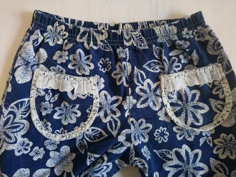 Modro biele nohavice, pieerre andré, 62-68 cm, 68