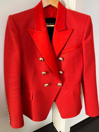 Balmain fitted 6 -buttons jacket sako vel. m, m
