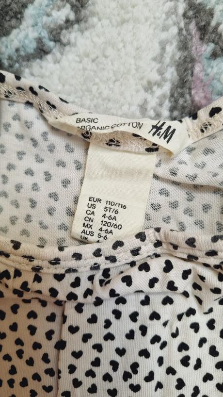 B3280 šaty, h&m,110