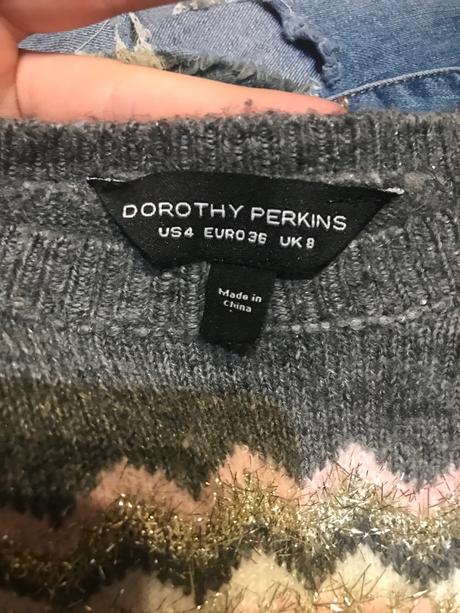 Vianočný sveter, dorothy perkins,s