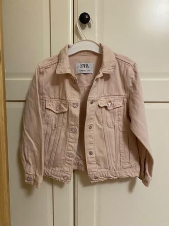 Riflová bundička, zara,110