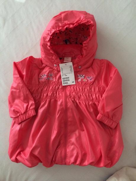 Nenosena, s vysackou, h&m,74