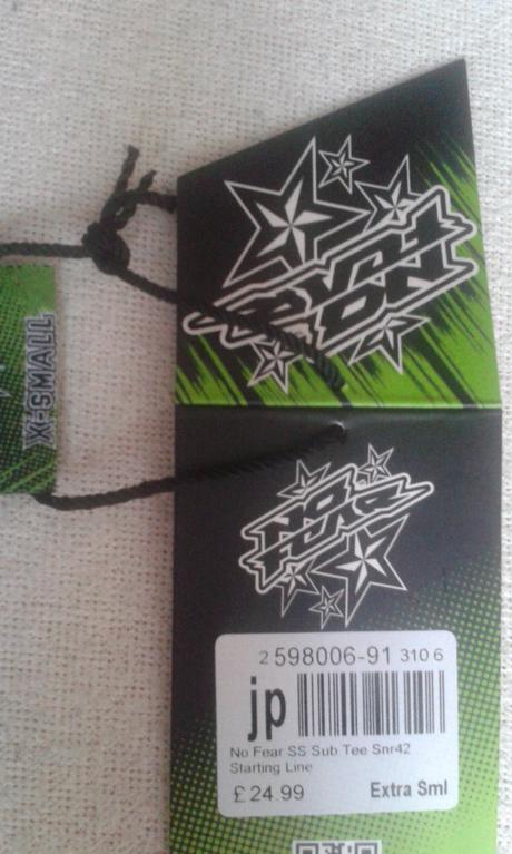 Motorkárske tričko, no fear,158