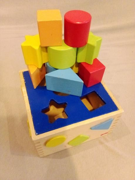 Drevená vkladačka zn. goki,