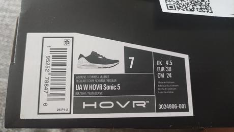 Hovr sonic 5 under armour, under armour,38 / 44