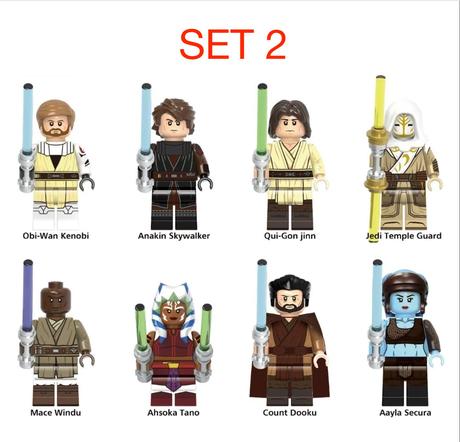 Rôzne figúrky star wars 2 (8ks),