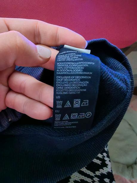 Svetríková mikina th 8r., tommy hilfiger,128