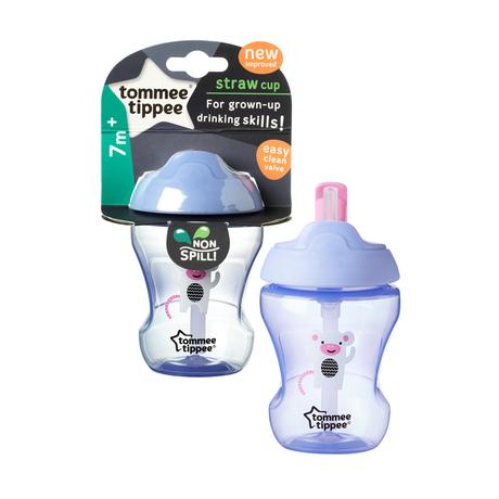 Tommee tippee 470157 pohár so slamkou 230ml, 7m+ f, 