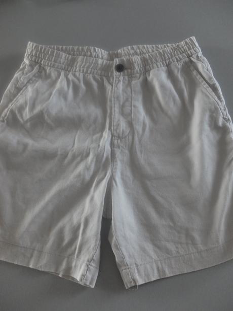 Ľanové krátke nohavice hm s, h&m,s