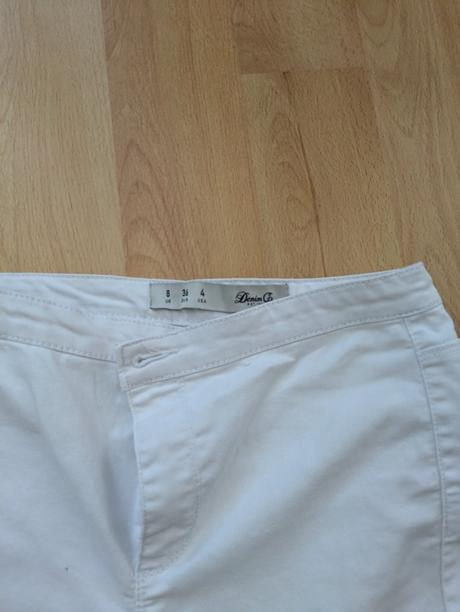 Biele nohavice denim.co s, denim co,s