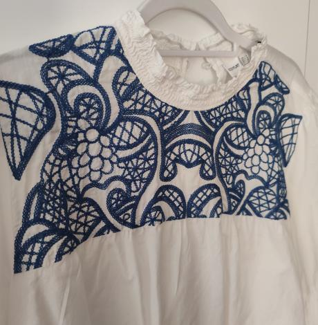 Bodyflirt bluzka s čipkou top stav, 44