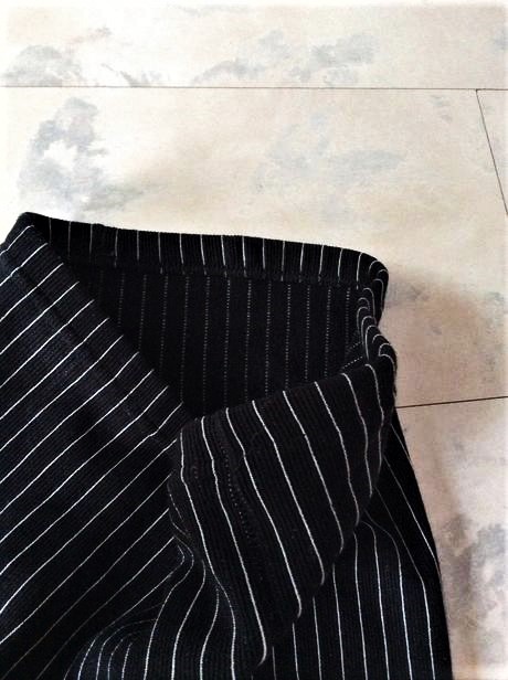 Strečové pevné hrubšie legíny, l