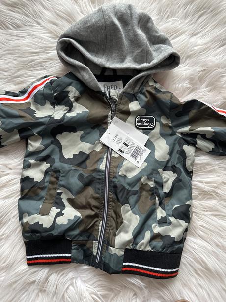 Vodeodolná maskačová bunda, f&f,86