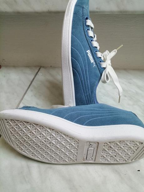 Tenisky pre dievčatka bledomodre puma vel. 37, puma,37