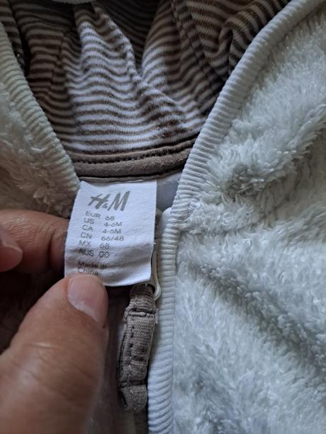Mikinka h&m 68cm, h&m,68