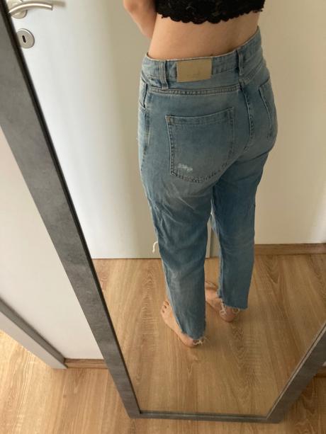 Rifle - mom fit, stradivarius,40