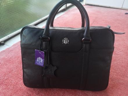 William hunt pánska kožená cestovná taška,