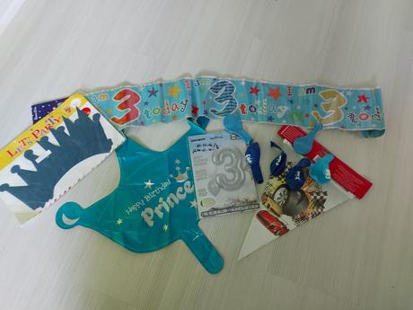 Výzdoba na 3. narodeniny, 