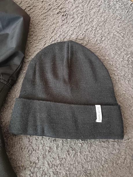 Chlapčenská prechodná bunda + čiapka, s