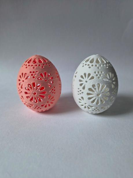 Velkonočné dekoračné 3d vajíčka, 