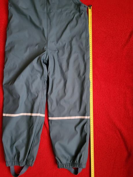 Gumené zateplené nohavice 122/128, lupilu,122