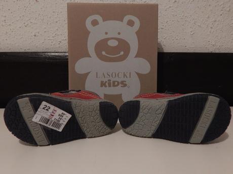 Kožené nenosené kotníkové topánočky, lasocki,22