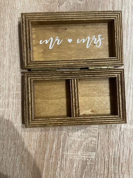 Krabička we do na obrúčky, 