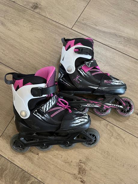 Kolieskové korčule, nastaviteľná veľkosť 35-38, fila,35