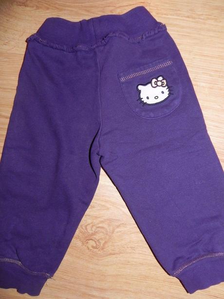Tepláková súprava hrubšia - hello kitty, h&m,86