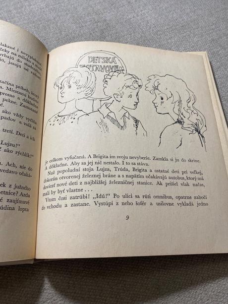 Krásna stará retro kniha lujza a lotka 1973,