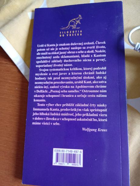Immanuel kant - zmysel tvojho života, 