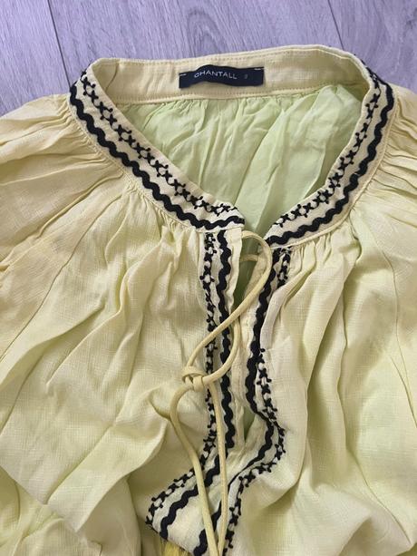 Zlte saty alebo prehoz na plavky, chantall,s