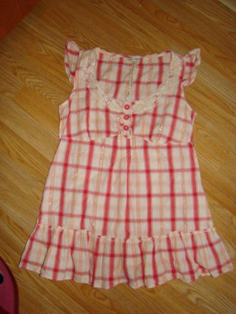 Káro letná košielka river island, river island,s