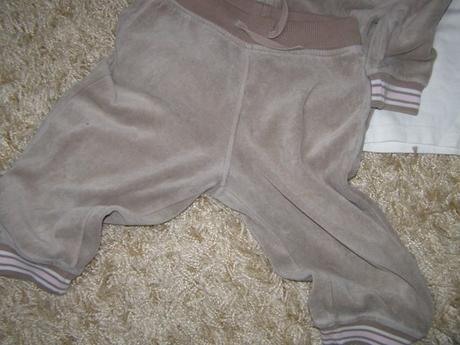 Dievčenská velúrová súprava, h&m,86