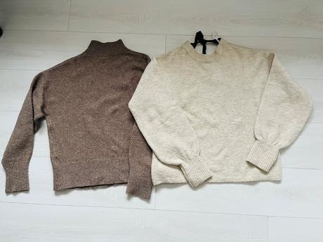 Dva teple pulovre, stradivarius,s