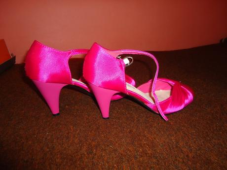 Elegantné cyklamenové topánky, 36