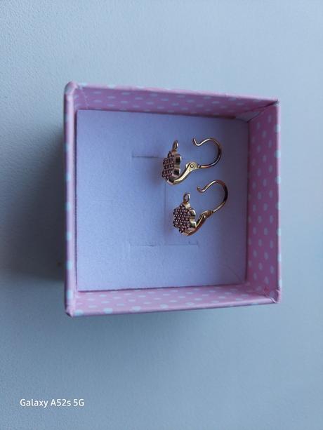 Detské zlaté náušnice, 