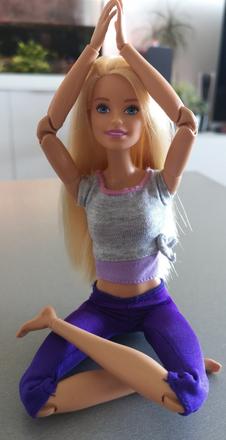 Barbie made to move,