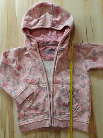 Zateplená kvetinková mikina, cherokee,104