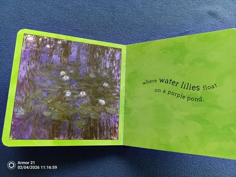 A picnic with monet. board book, 