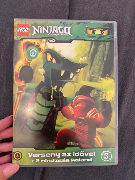 Dvd ninjago po maďarsky, 